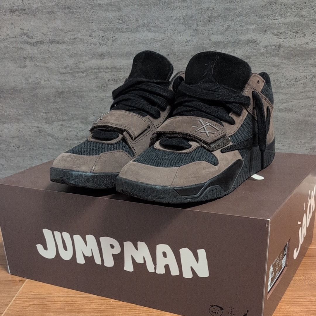 Travis Scott × Nike Jordan Jumpman Jack TR CJ1 T-Rexx "Black and Dark Mocha"