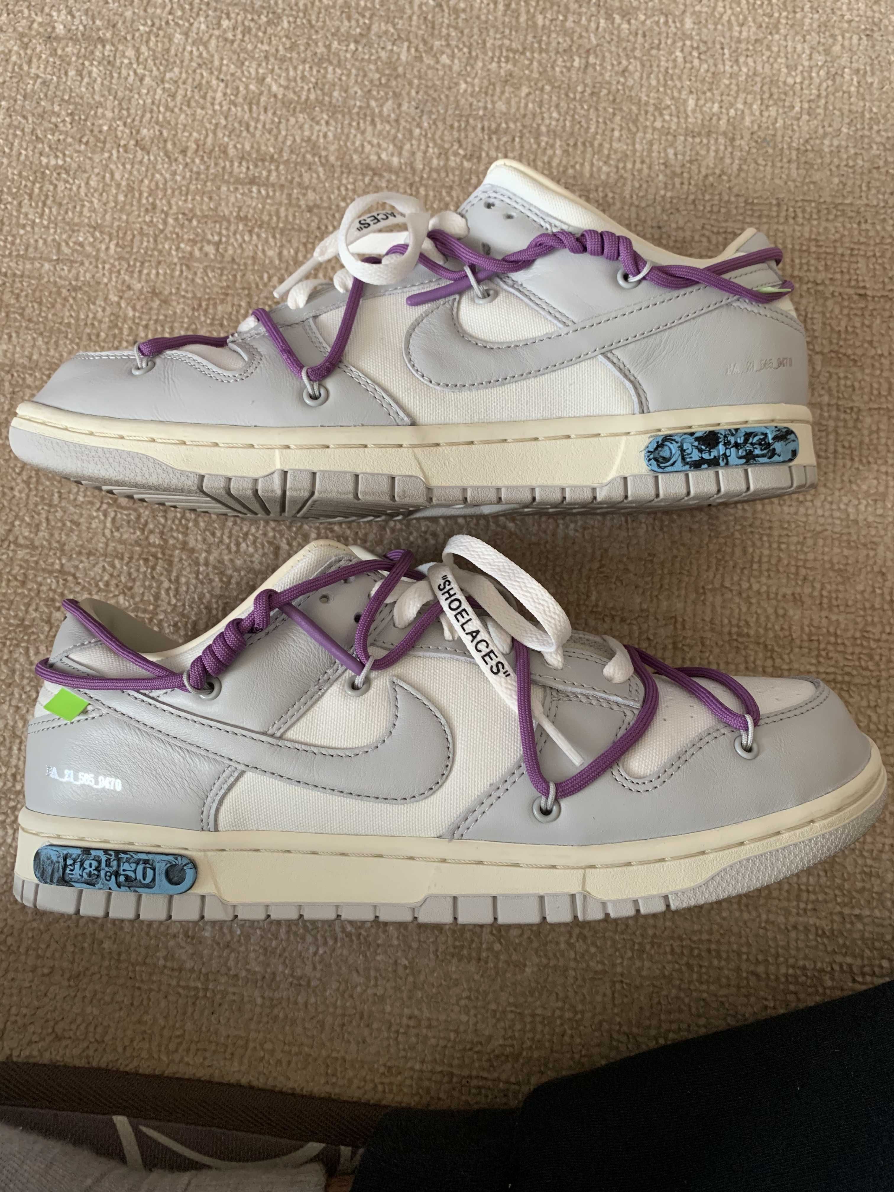 Off-White × Nike Dunk Low 1 of 50 "Lot.48" 