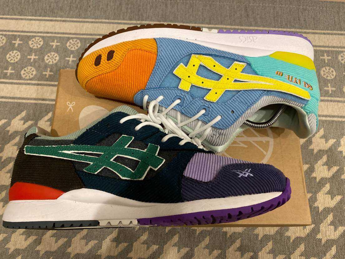 Sean Wotherspoon × atmos × Asics Gel-Lyte 3 OG "Multi"