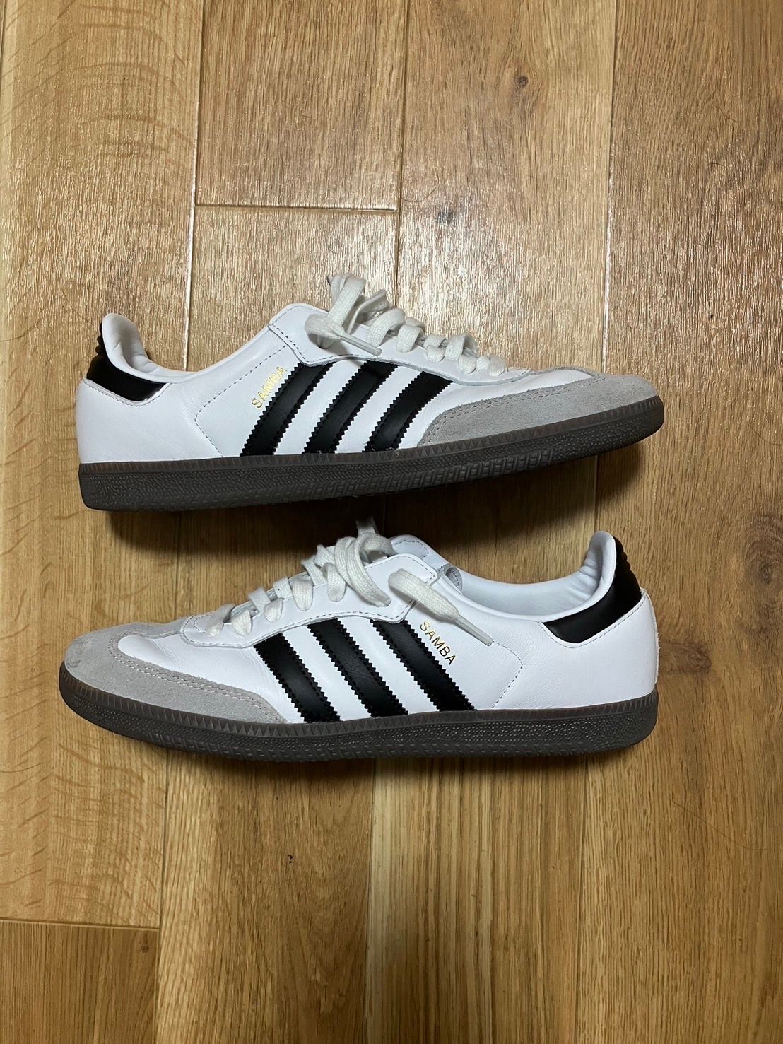 adidas Samba OG "Cloud White/Core Black/Clear Granite"