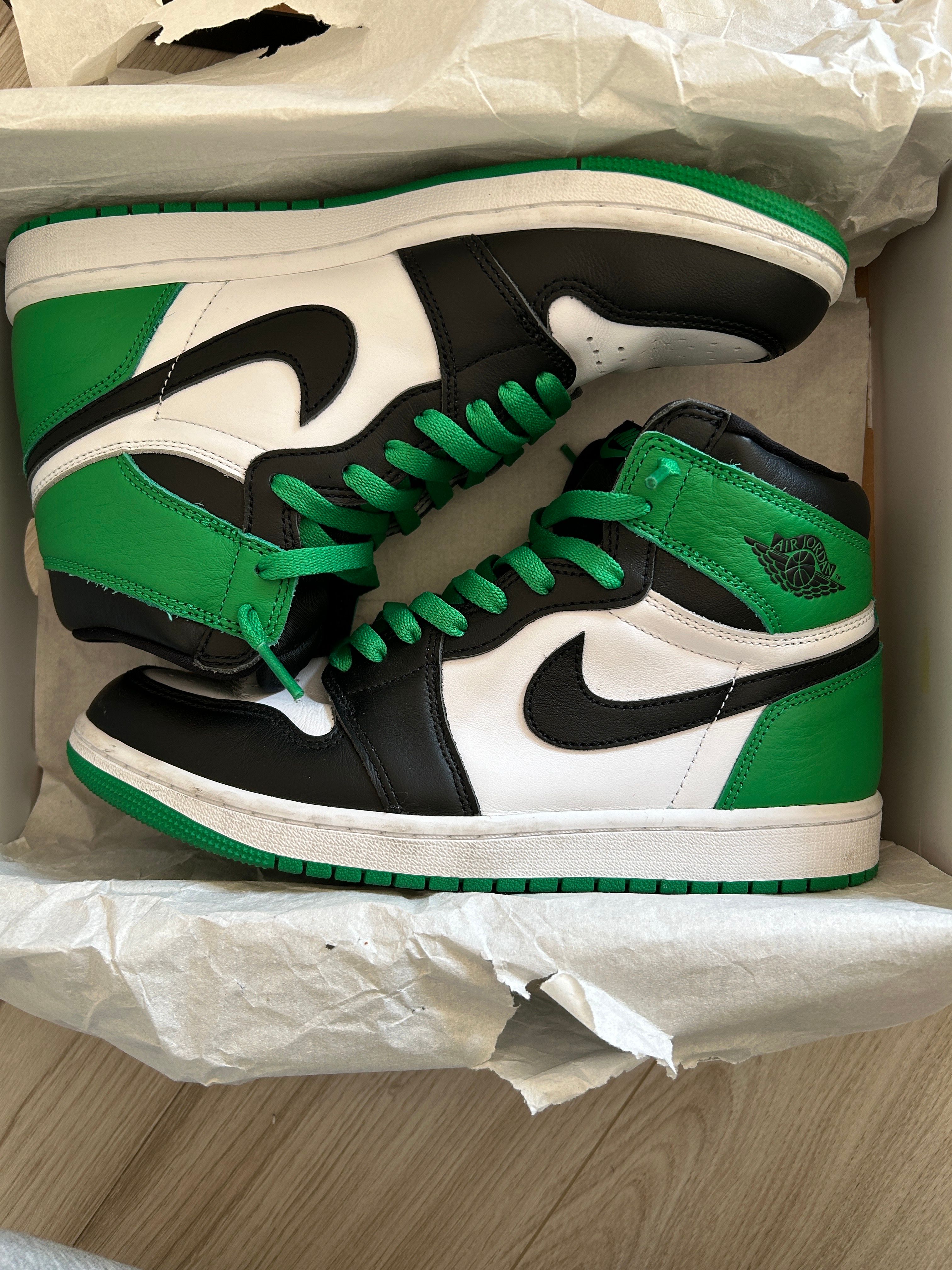 Nike Air Jordan 1 Retro High OG "Celtics/Black and Lucky Green" (2023)