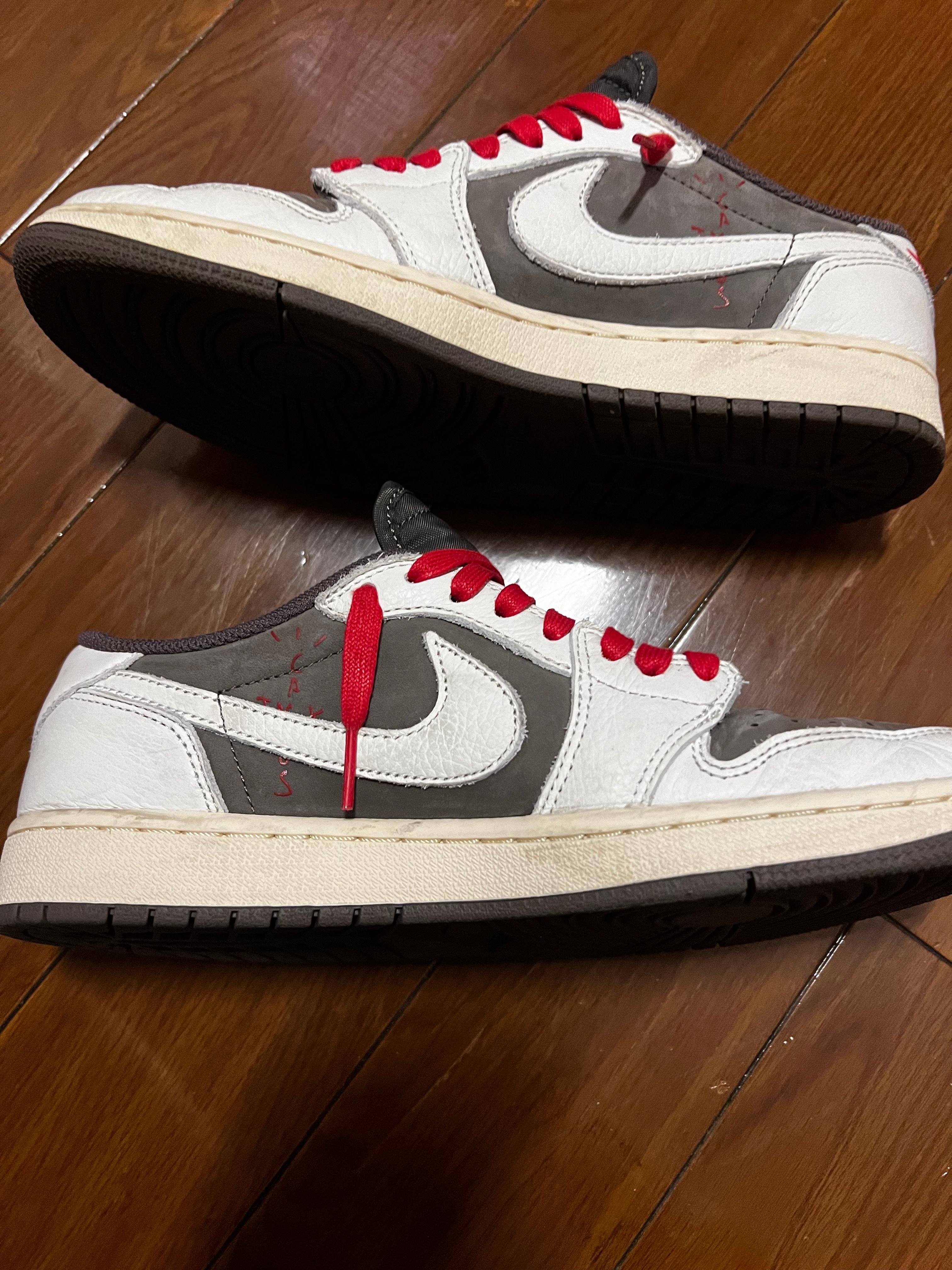 Travis Scott × Nike Air Jordan 1 Low OG SP "Reverse Mocha/Sail and Ridgerock"
