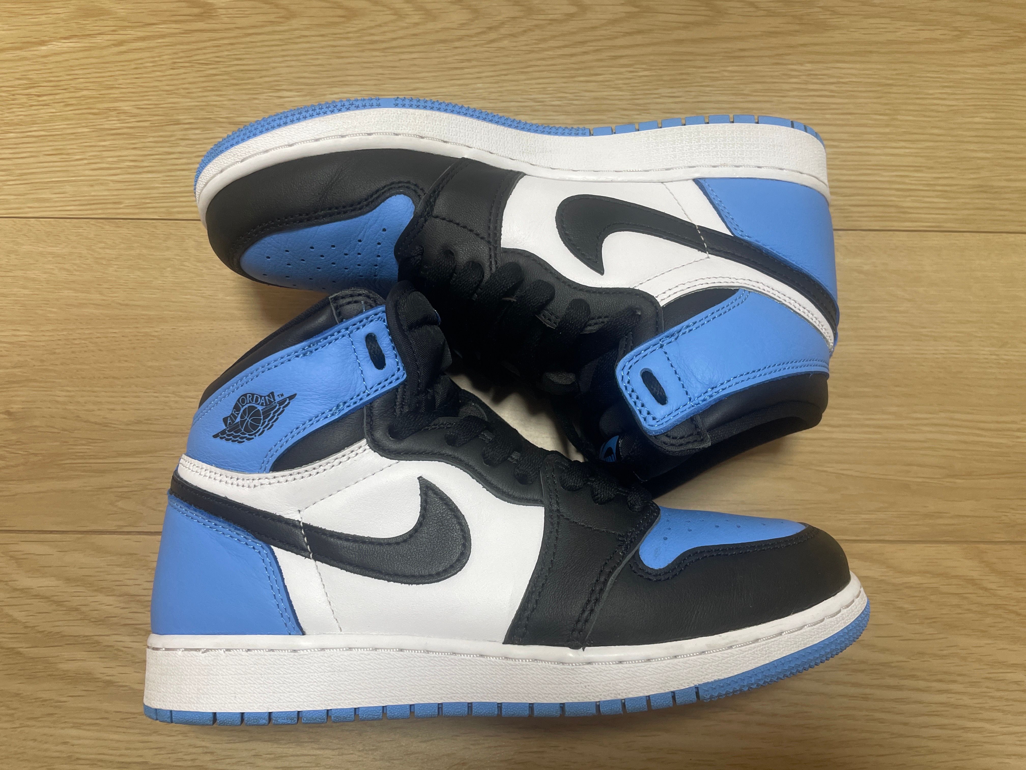 Nike GS Air Jordan 1 Retro High OG "University Blue/UNC Toe"