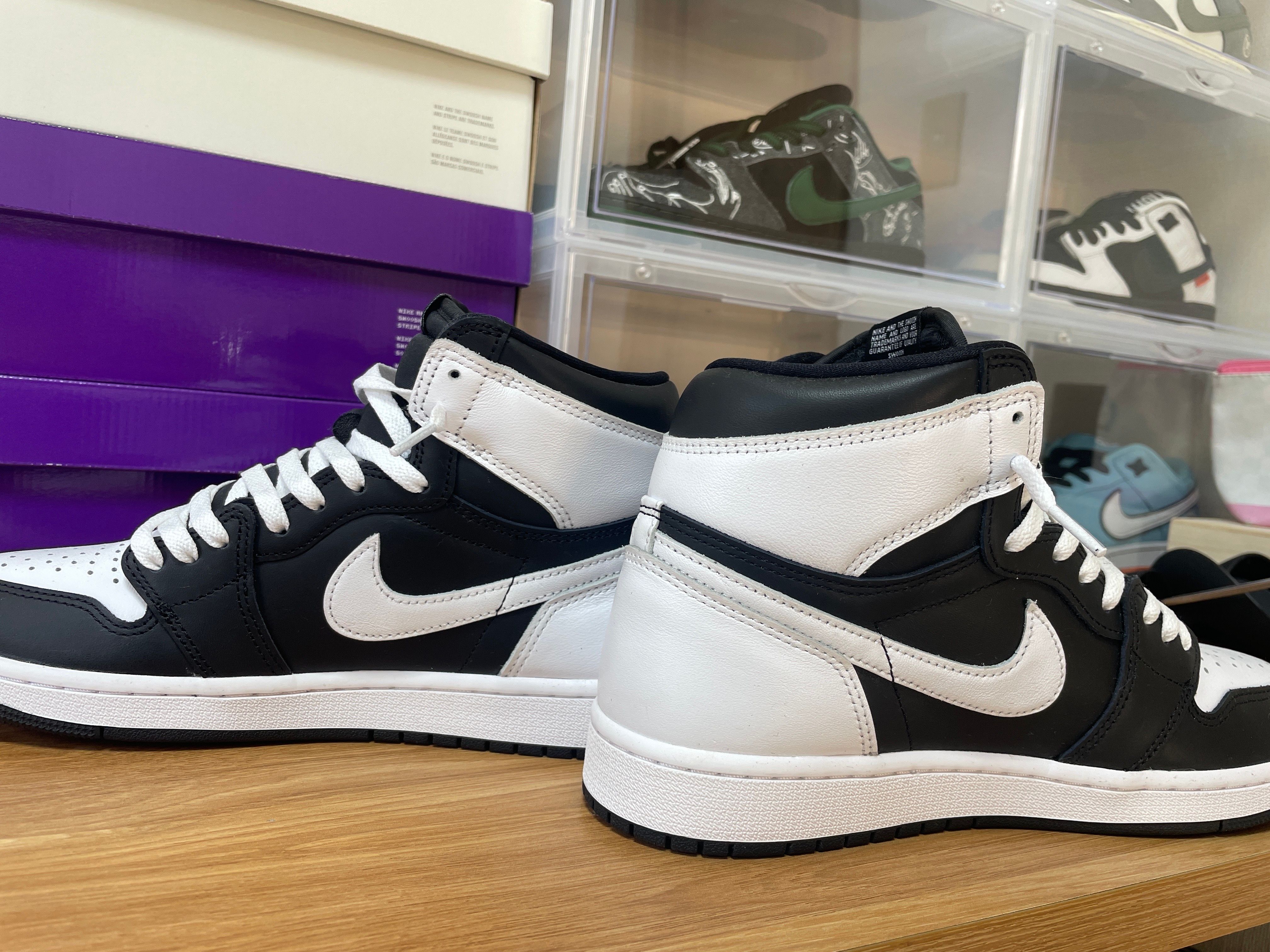 Nike Air Jordan 1 Retro High OG "Black/White"