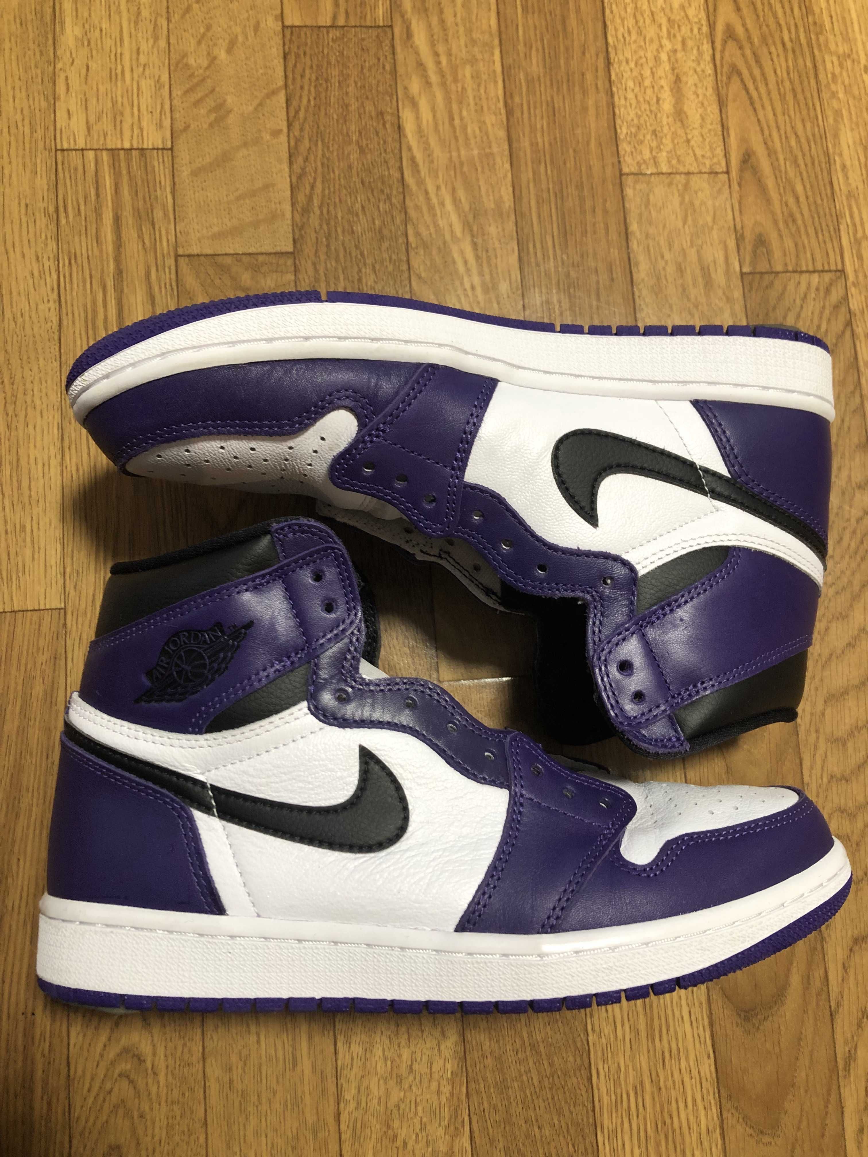 Nike Air Jordan 1 Retro High OG "Court Purple White/Black" (2020)   