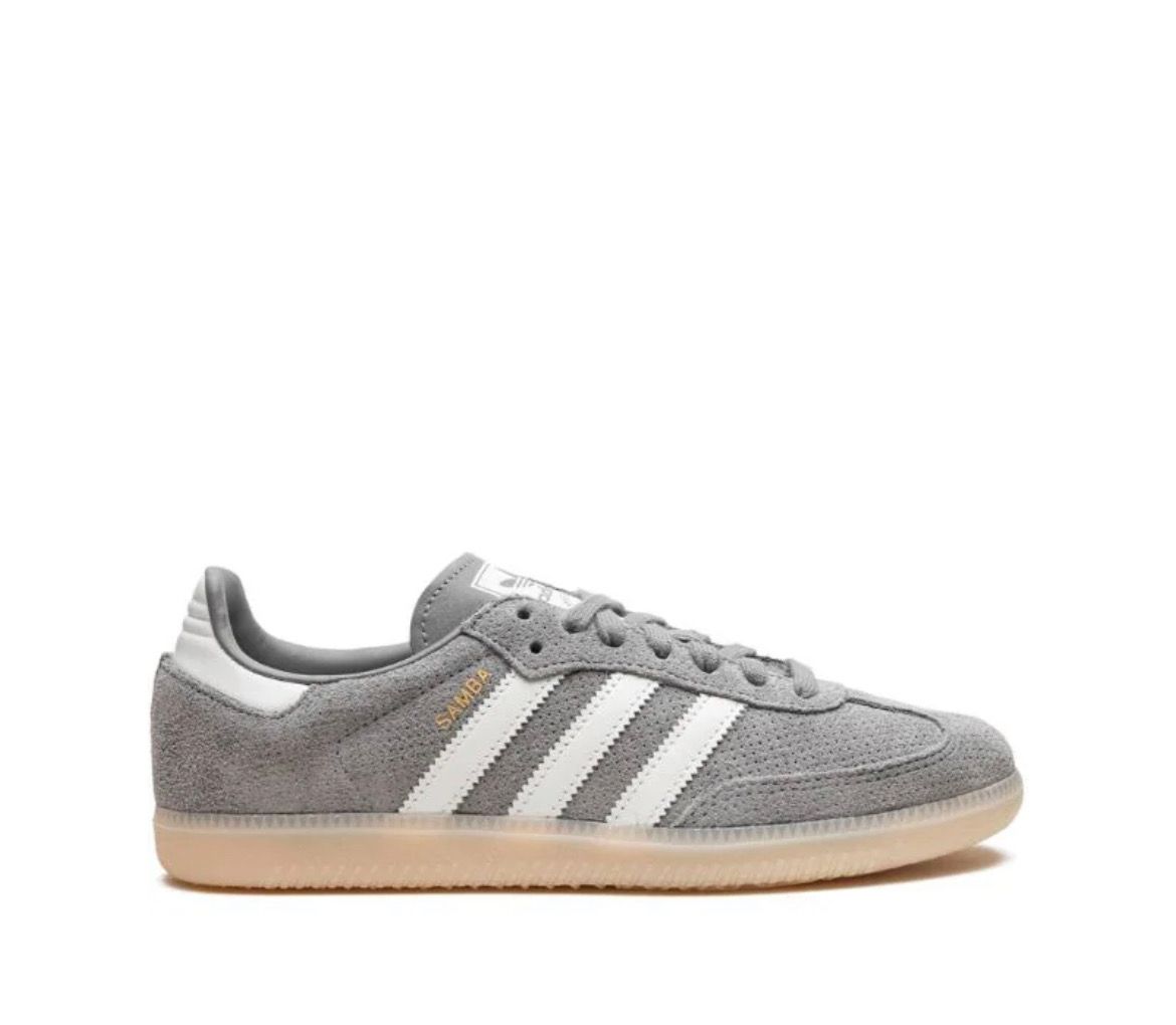 adidas Samba OG "Gray Three/Core White/Bliss Orange"