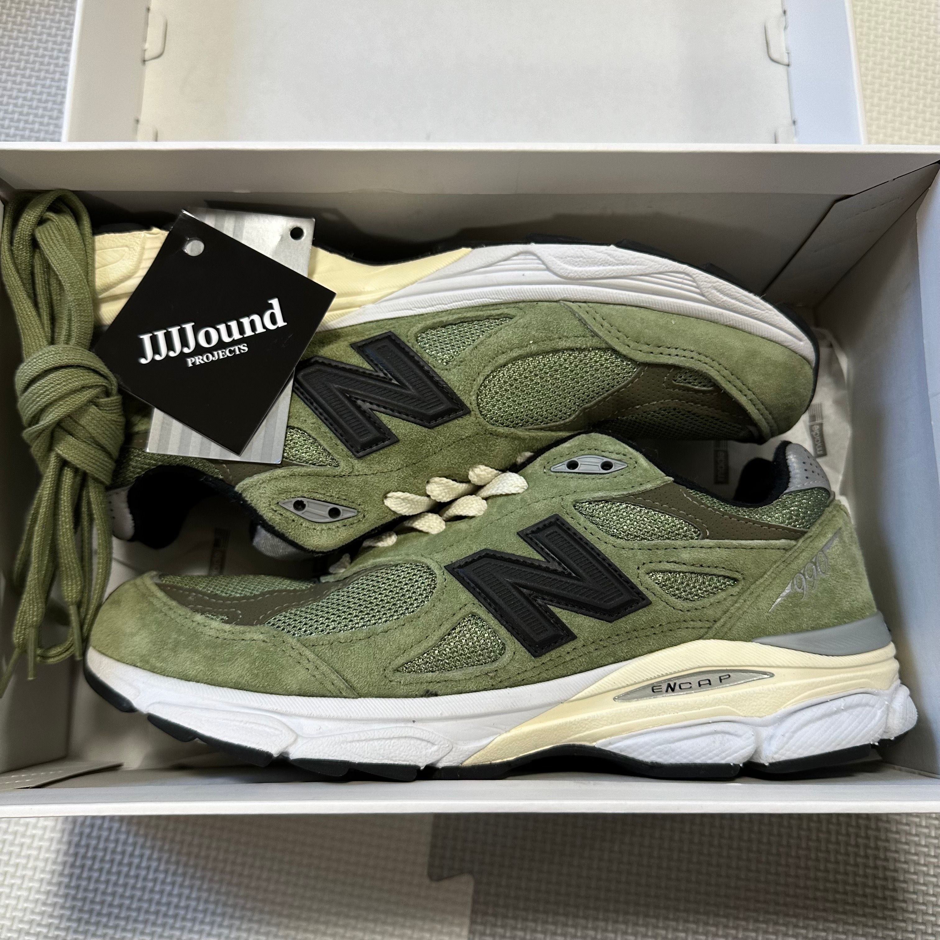 JJJJound × New Balance 990V3 "Green"