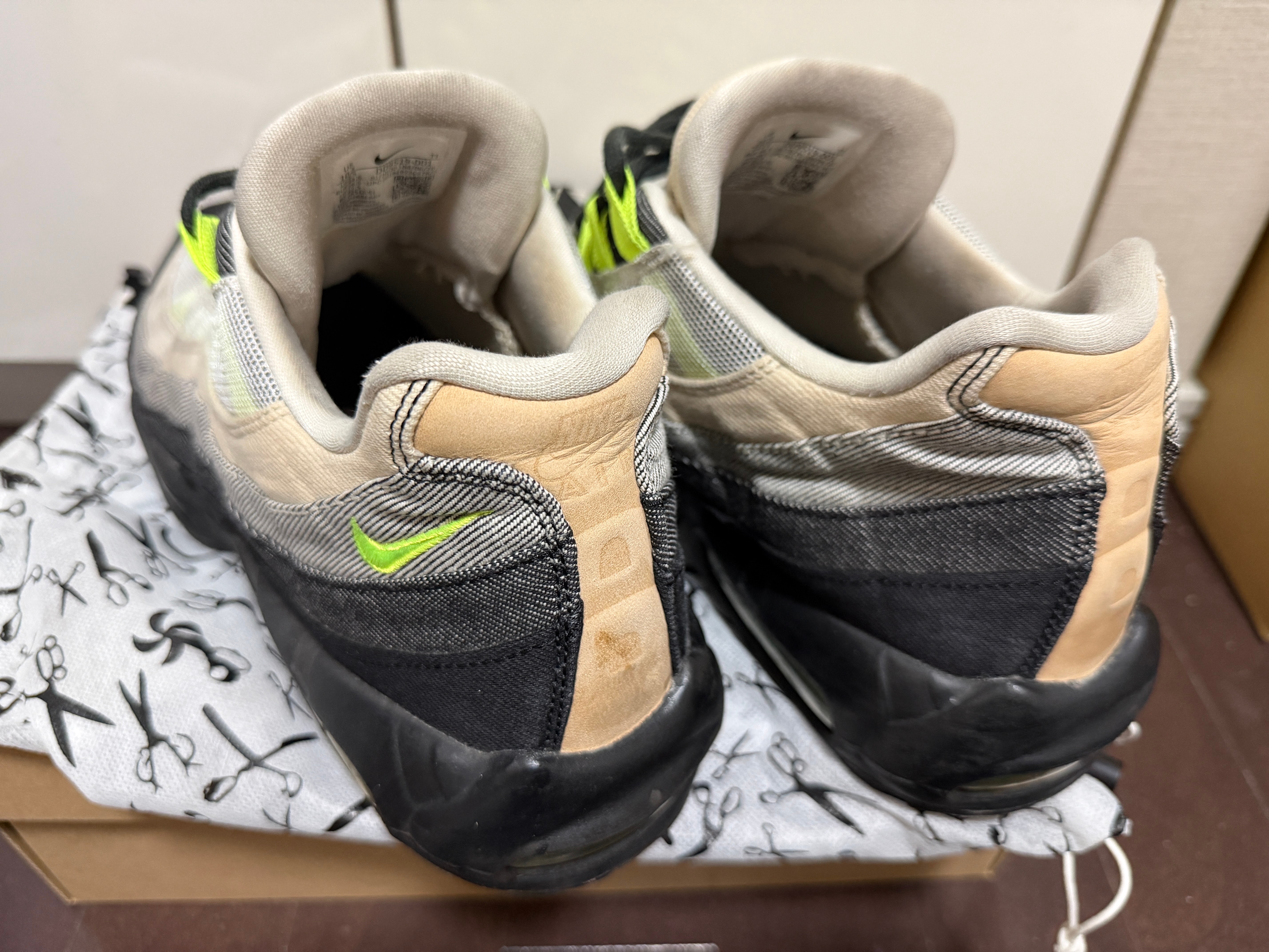 DENHAM × Nike Air Max 95 "Volt"