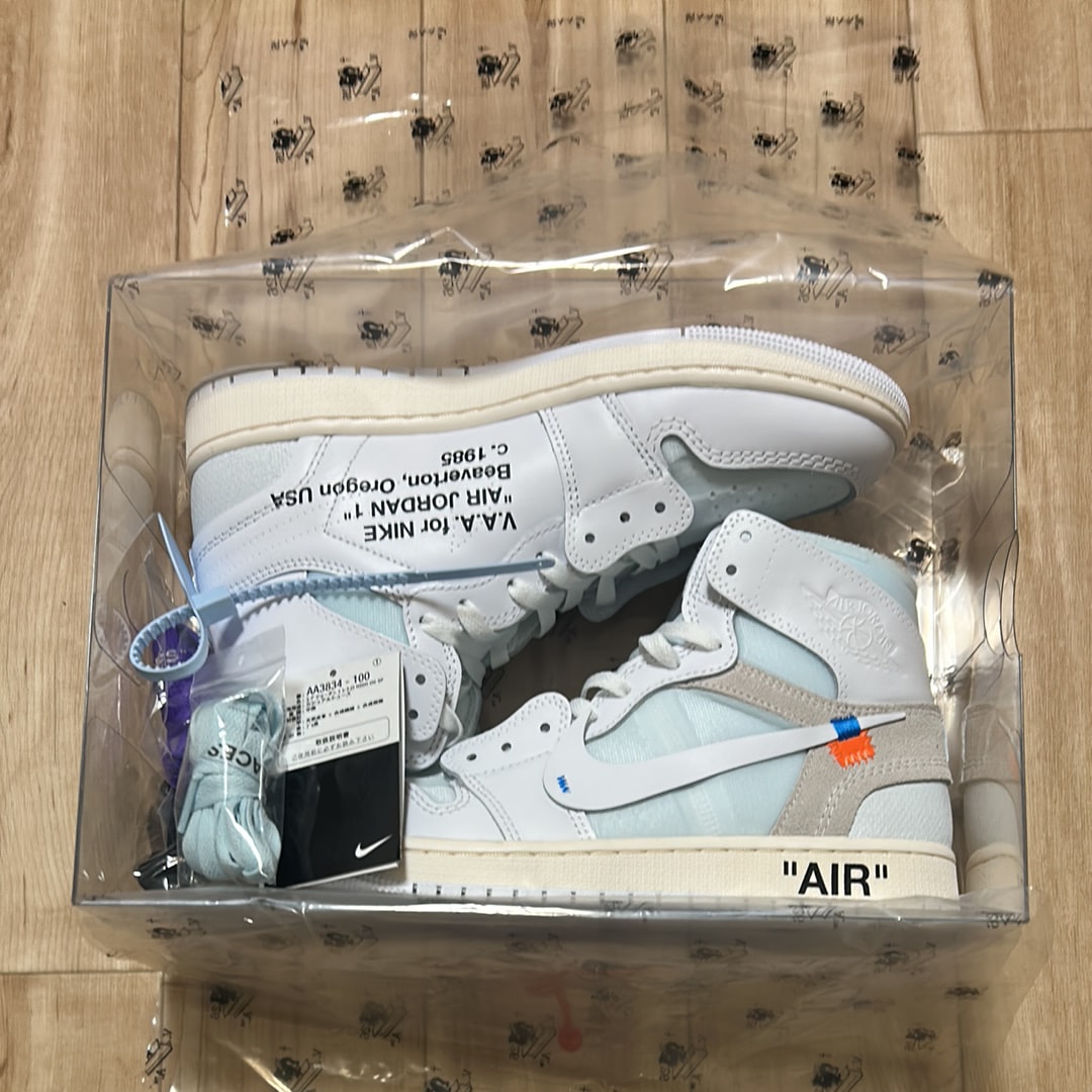 Virgil Abloh Archive (V.A.A.) × Nike Air Jordan 1 Retro High OG "Alaska"