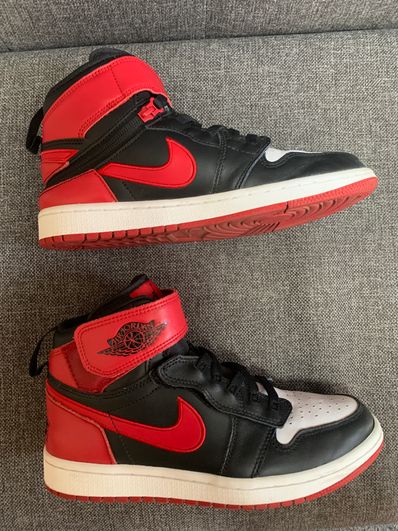 Nike Air Jordan 1 High Flyease "Black/Gym Red"