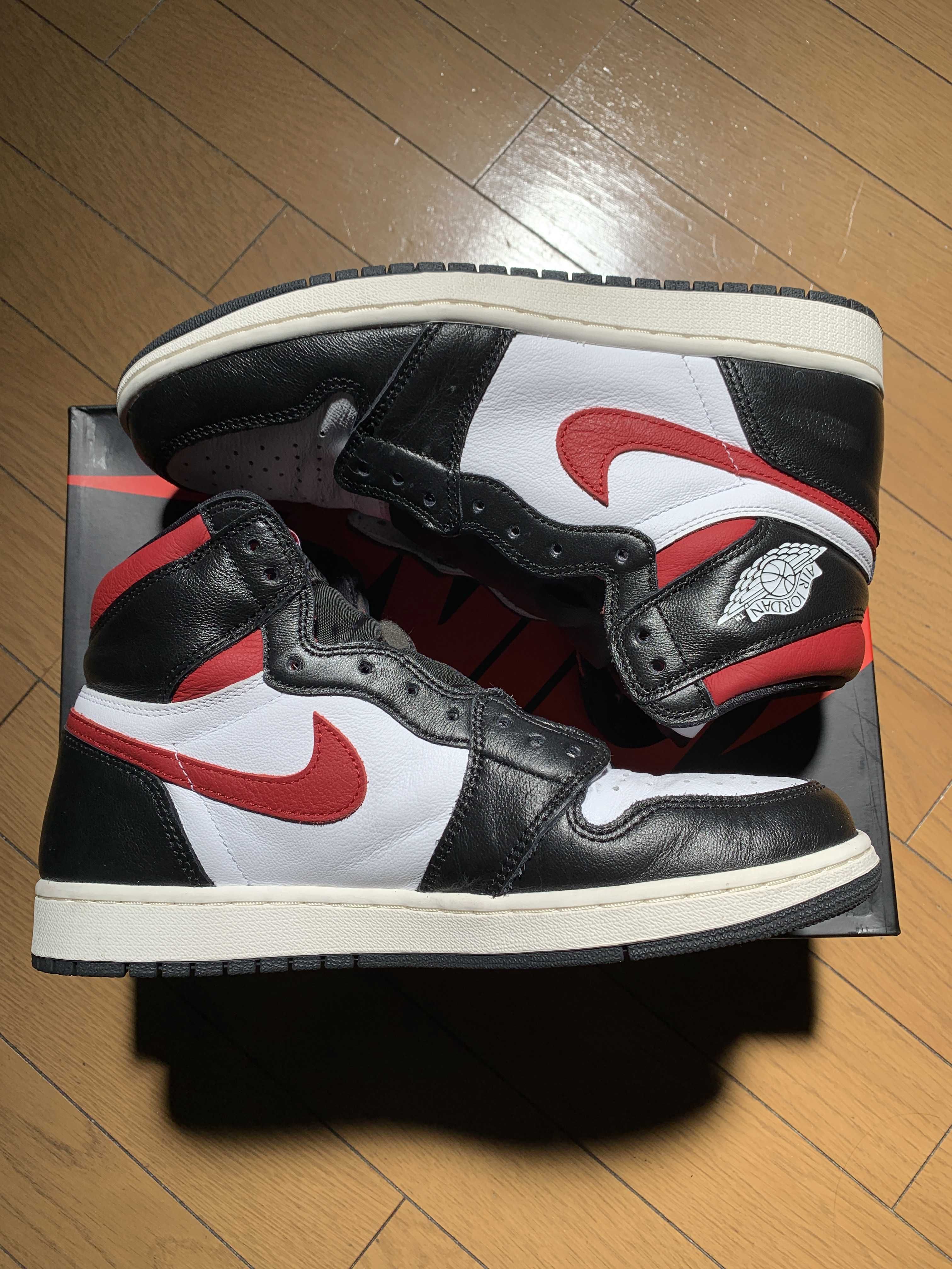 Nike Air Jordan 1 Retro High "Black/White/Sail/Gym Red"