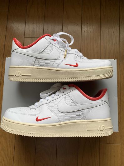 KITH × Nike Air Force 1 Low "White/Red"