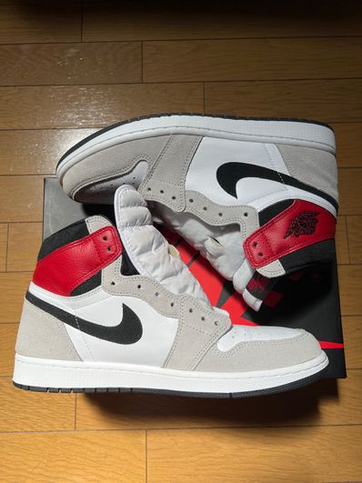 Nike Air Jordan 1 High OG "White/Black/Light Smoke Grey"