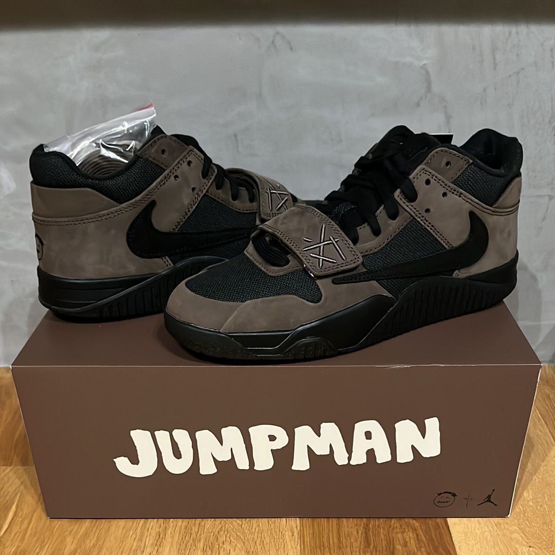 Travis Scott × Nike Jordan Jumpman Jack TR CJ1 T-Rexx "Black and Dark Mocha"