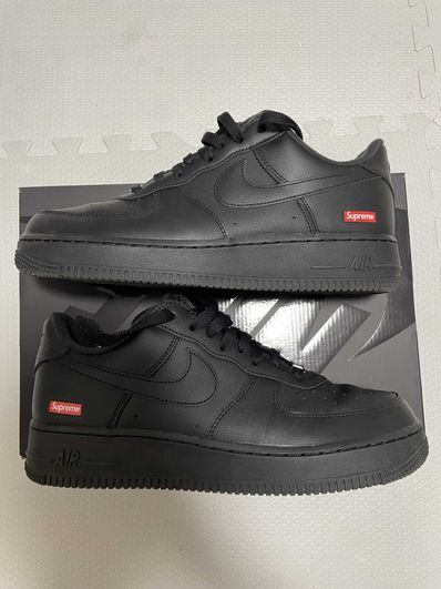 Supreme × Nike Air Force 1 Low "Black"