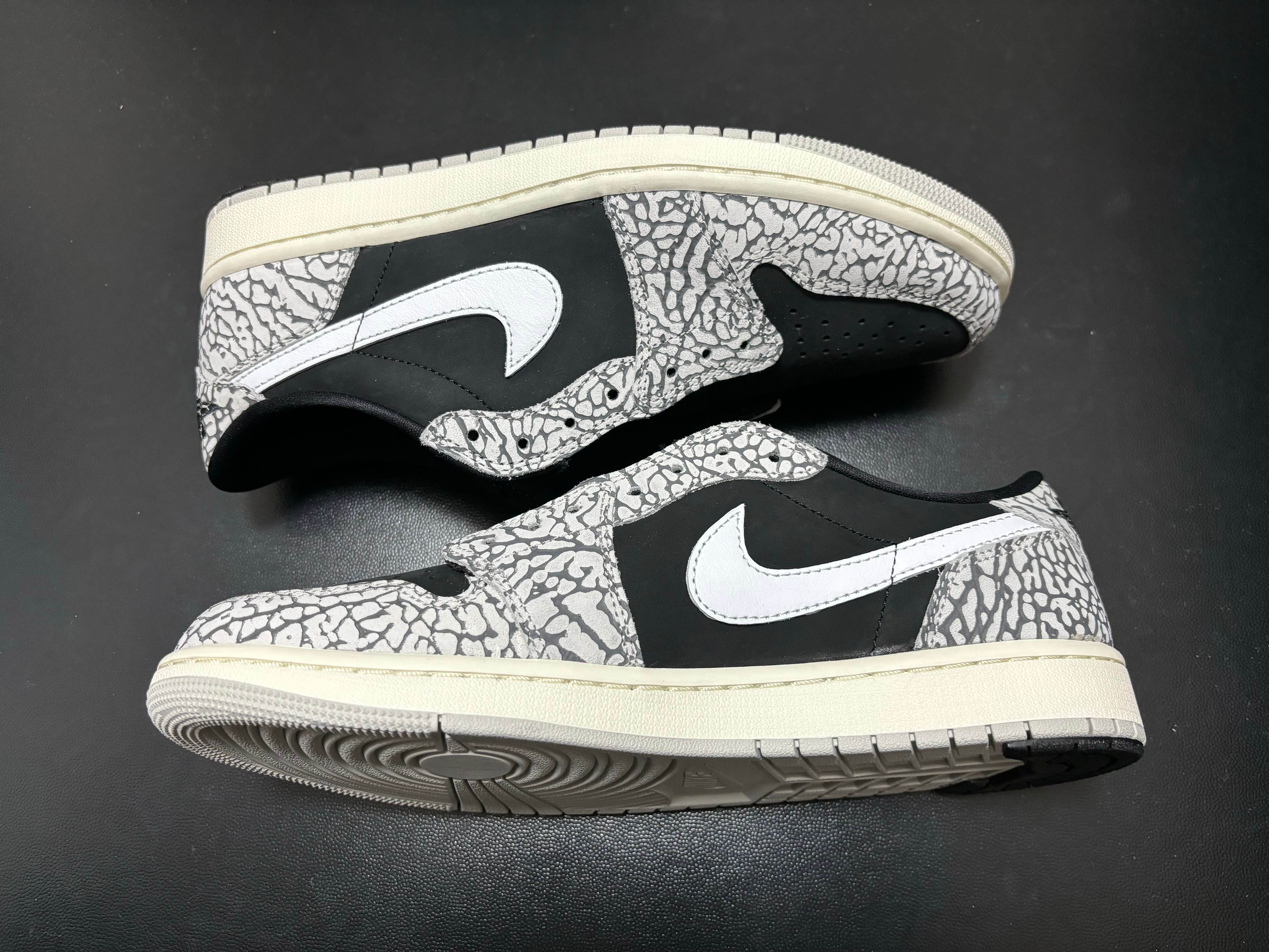Nike Air Jordan 1 Retro Low OG "Black Cement"