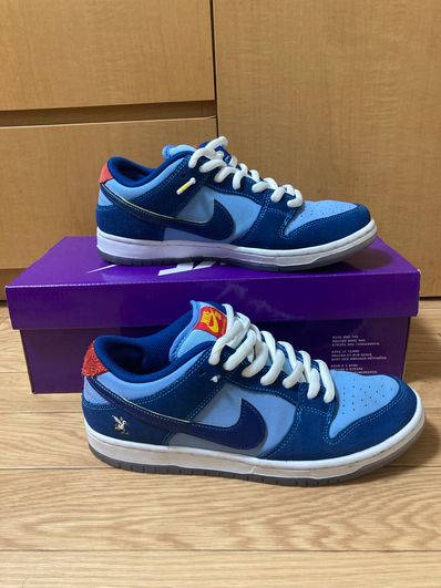 Why So Sad? × Nike SB Dunk Low "Coastal Blue/Speed Yellow-University Red"