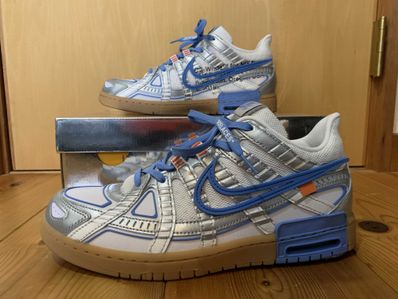 Off-White × Nike Air Rubber Dunk "White/University Blue"