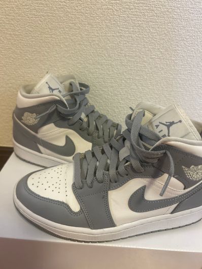 Nike Women's Air Jordan 1 Mid "Grey/Sail"