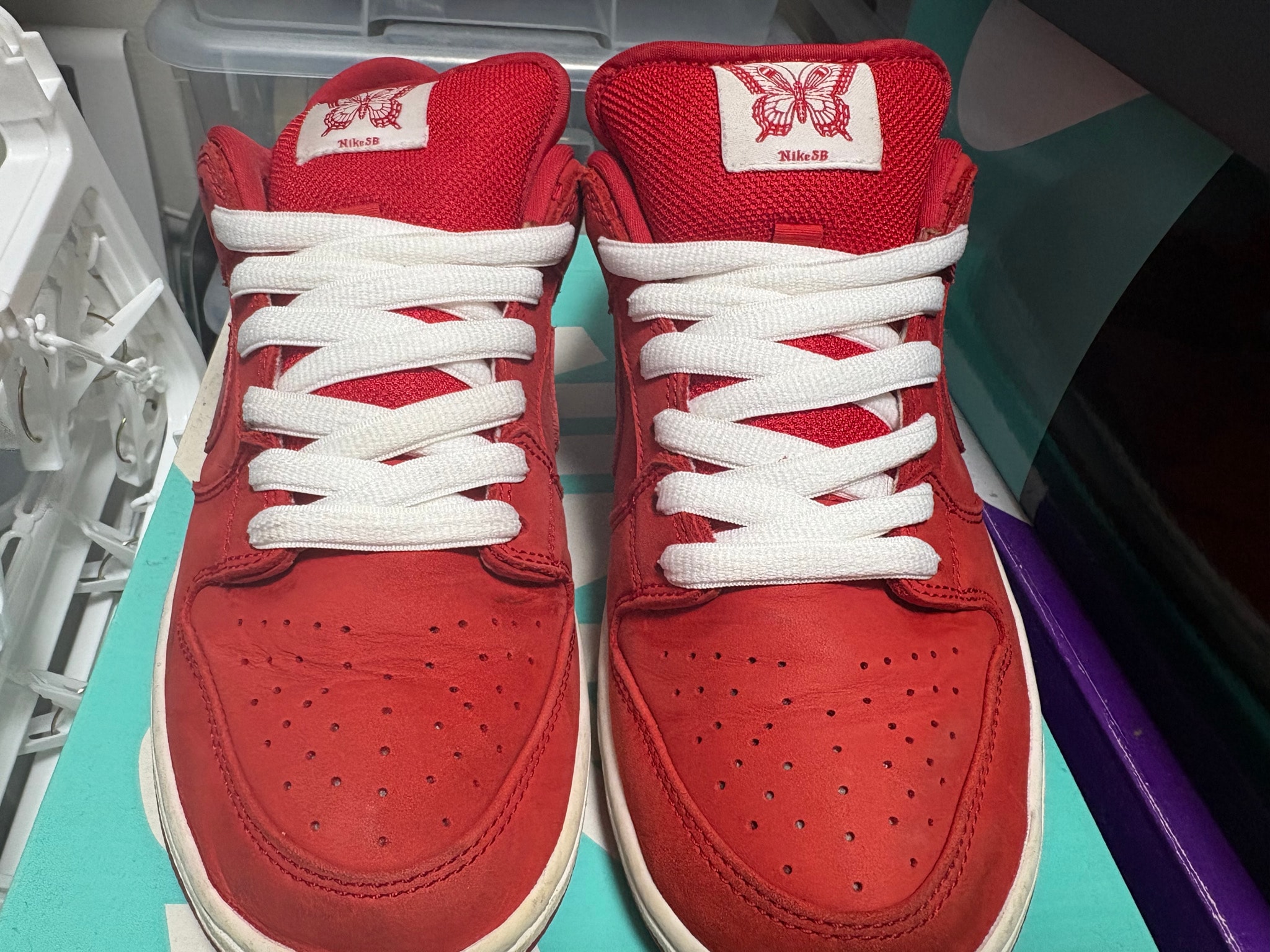 Girls Don't Cry × Nike SB Dunk Low Pro QS "Red" / VERDY
