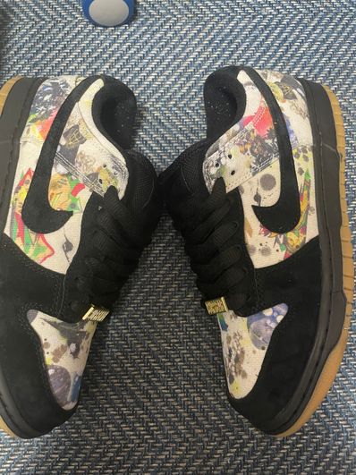 Supreme × Nike SB Dunk Low "Rammellzee"