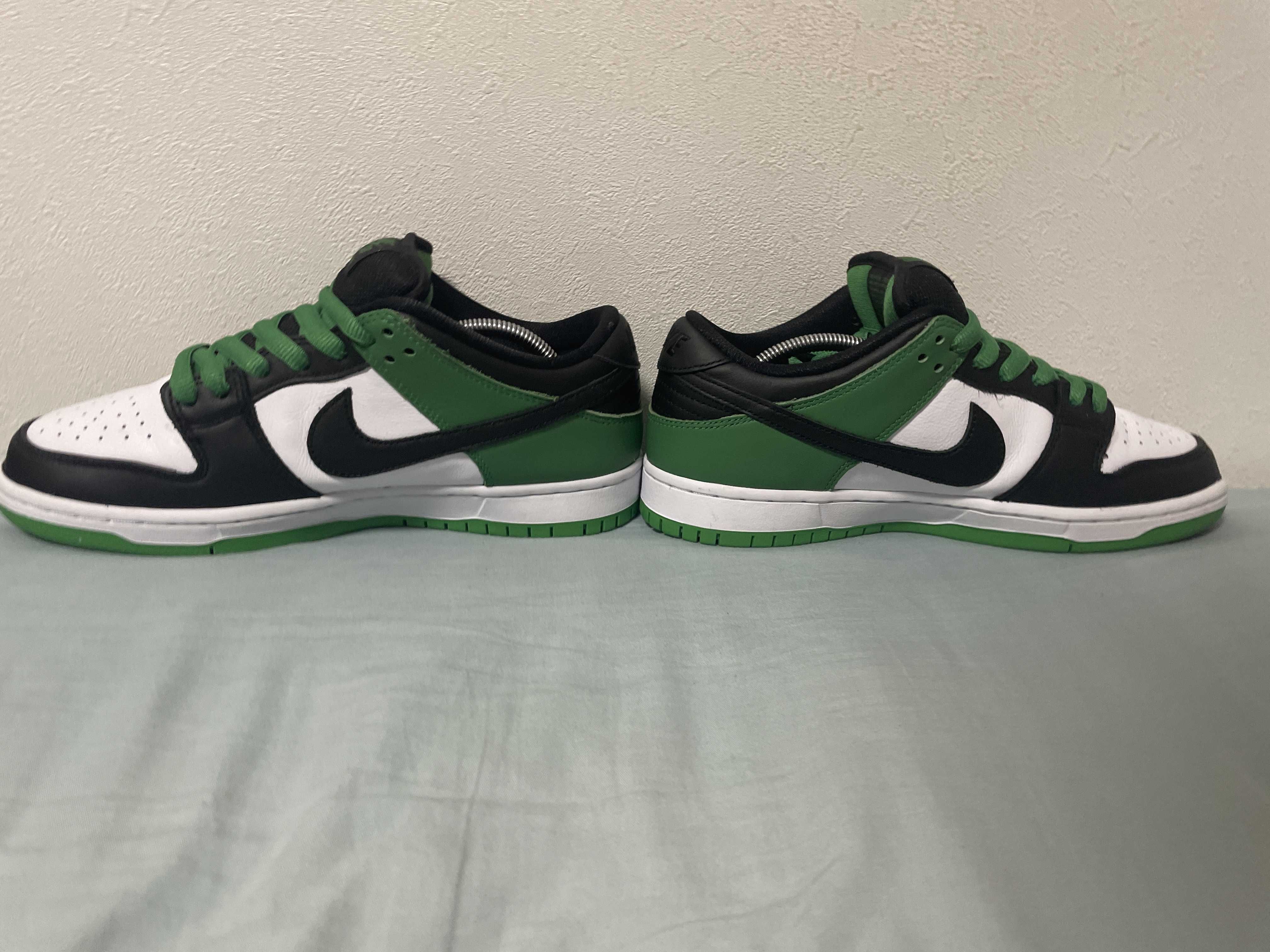 Nike SB Dunk Low Pro "Black and Classic Green"