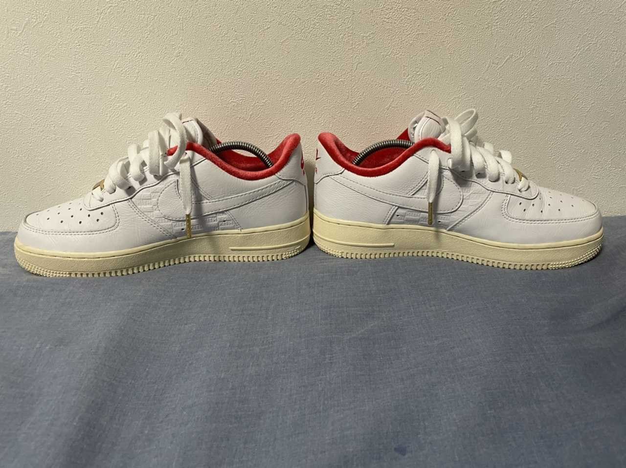 KITH × Nike Air Force 1 Low "White/Red"