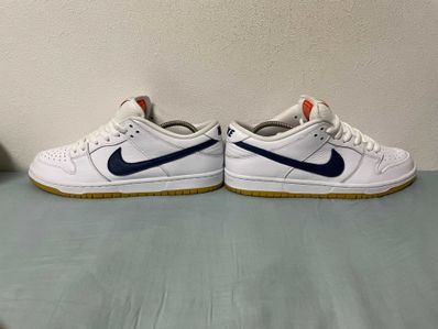Nike SB Dunk Low "Orange Label White Navy"