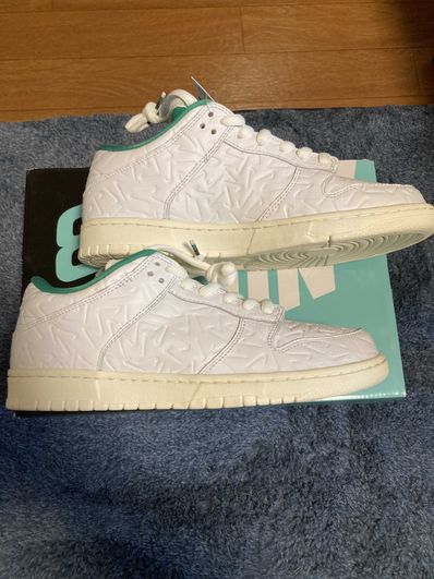 BEN-G × Nike SB Dunk Low "White/Green"