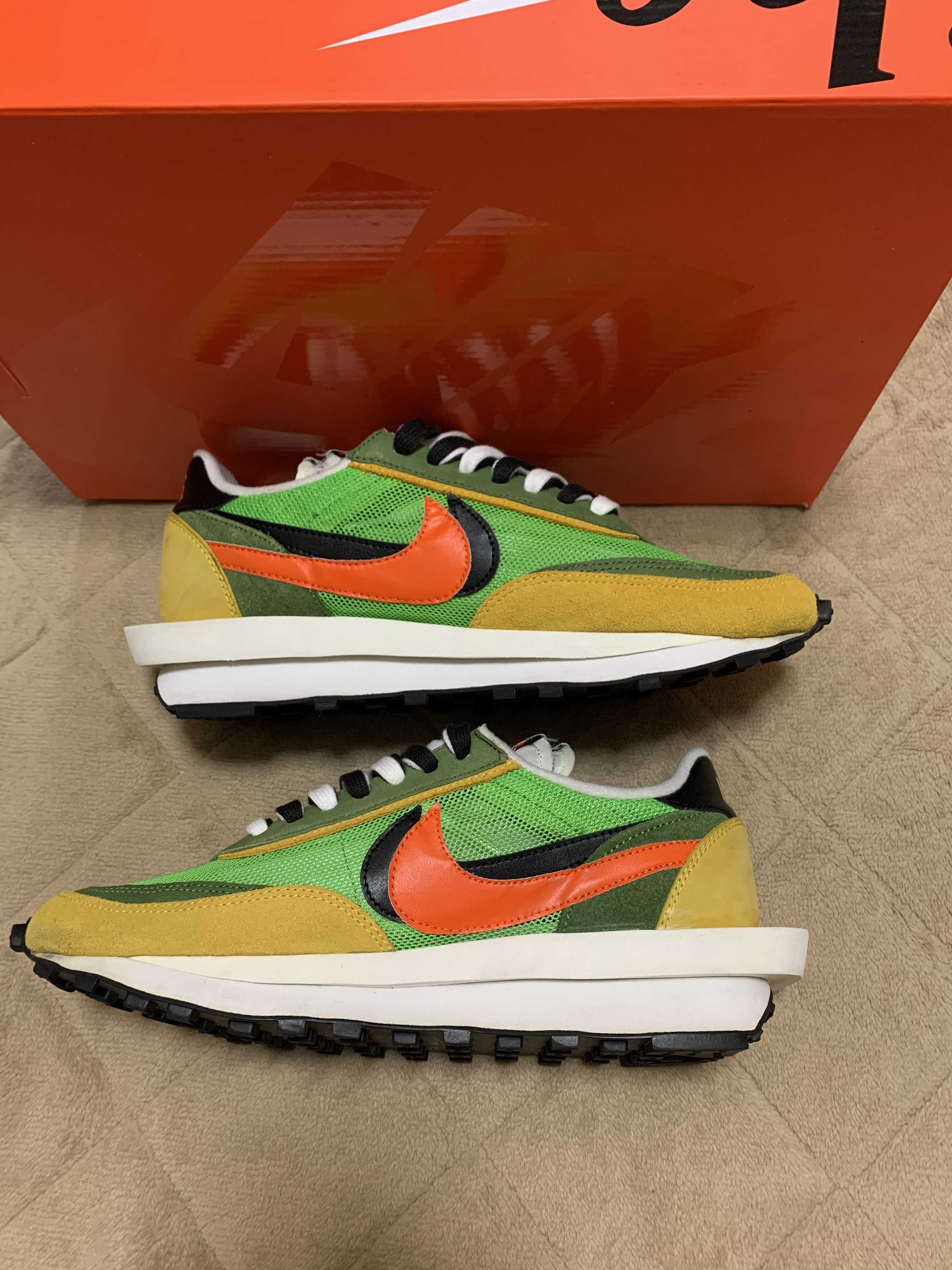 sacai × Nike LDV Waffle "Green"