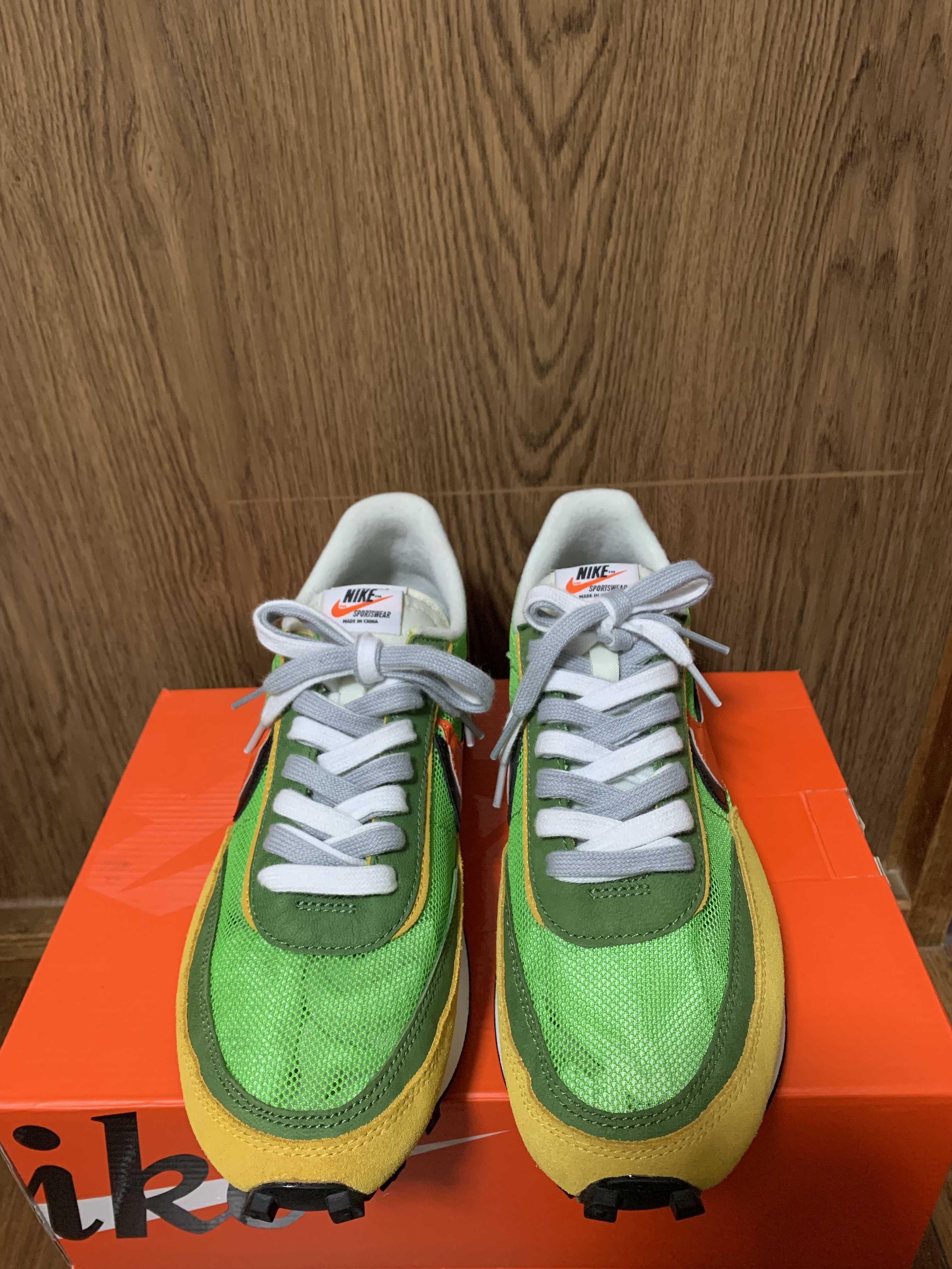 sacai × Nike LDV Waffle "Green"