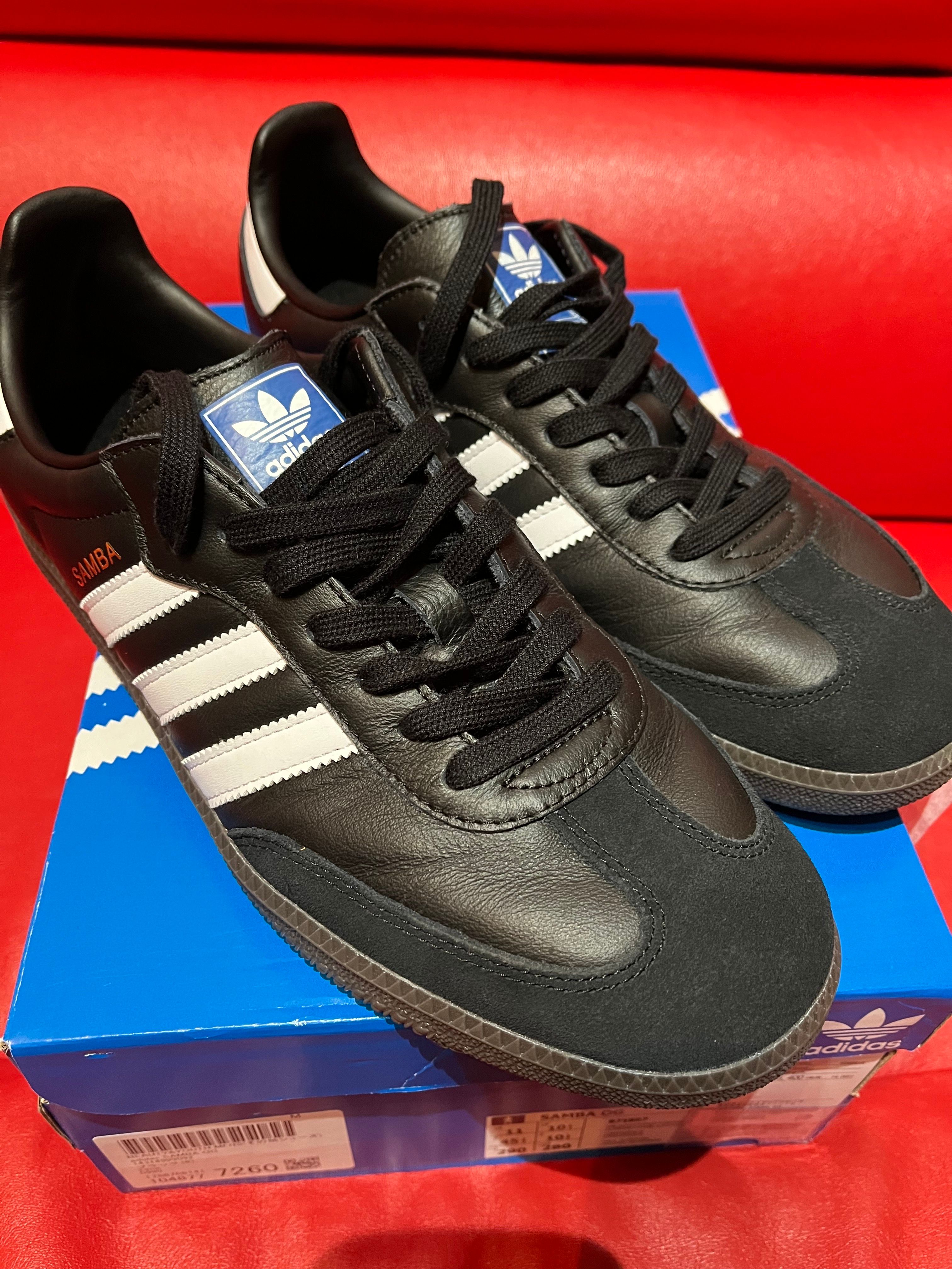 adidas Samba OG "Core Black/Cloud White/Gum"