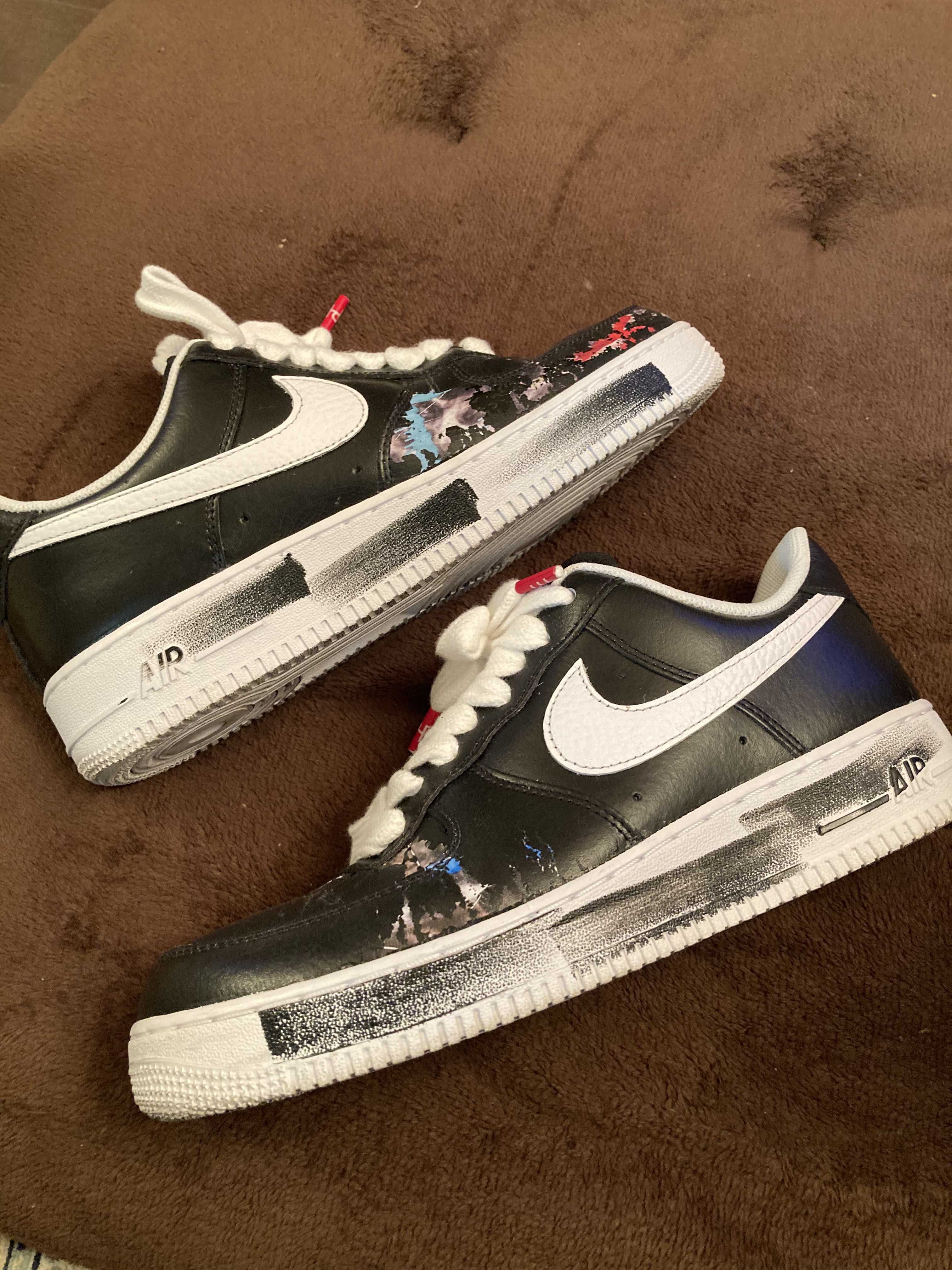 PEACEMINUSONE × Nike Air Force 1 Low Para Noise "Black" / G-DRAGON