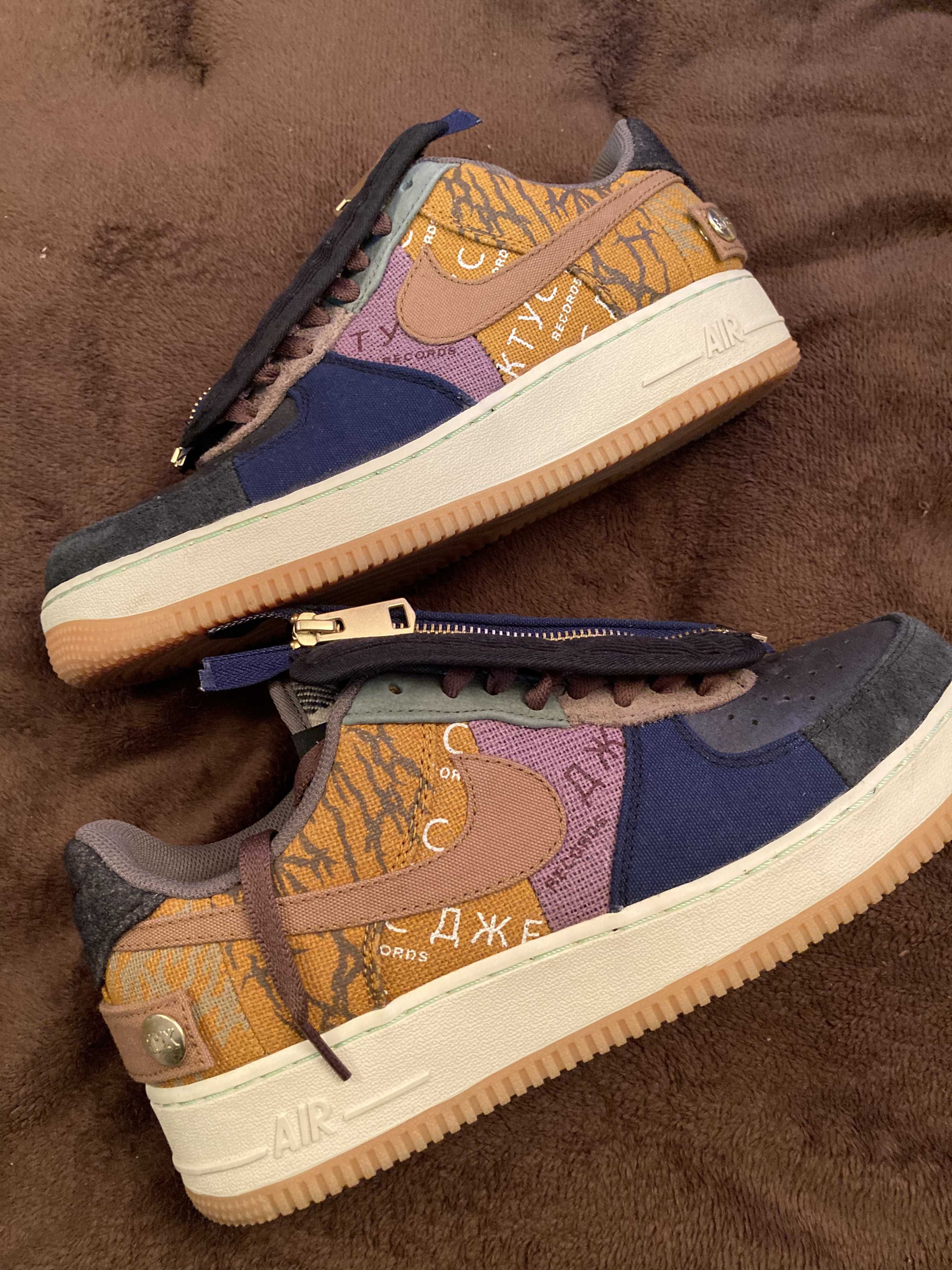 Travis Scott × Nike Air Force 1 Low Cactus Jack "Multi Color"