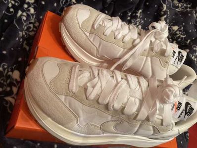 sacai × Nike Vapor Waffle "White Gum"