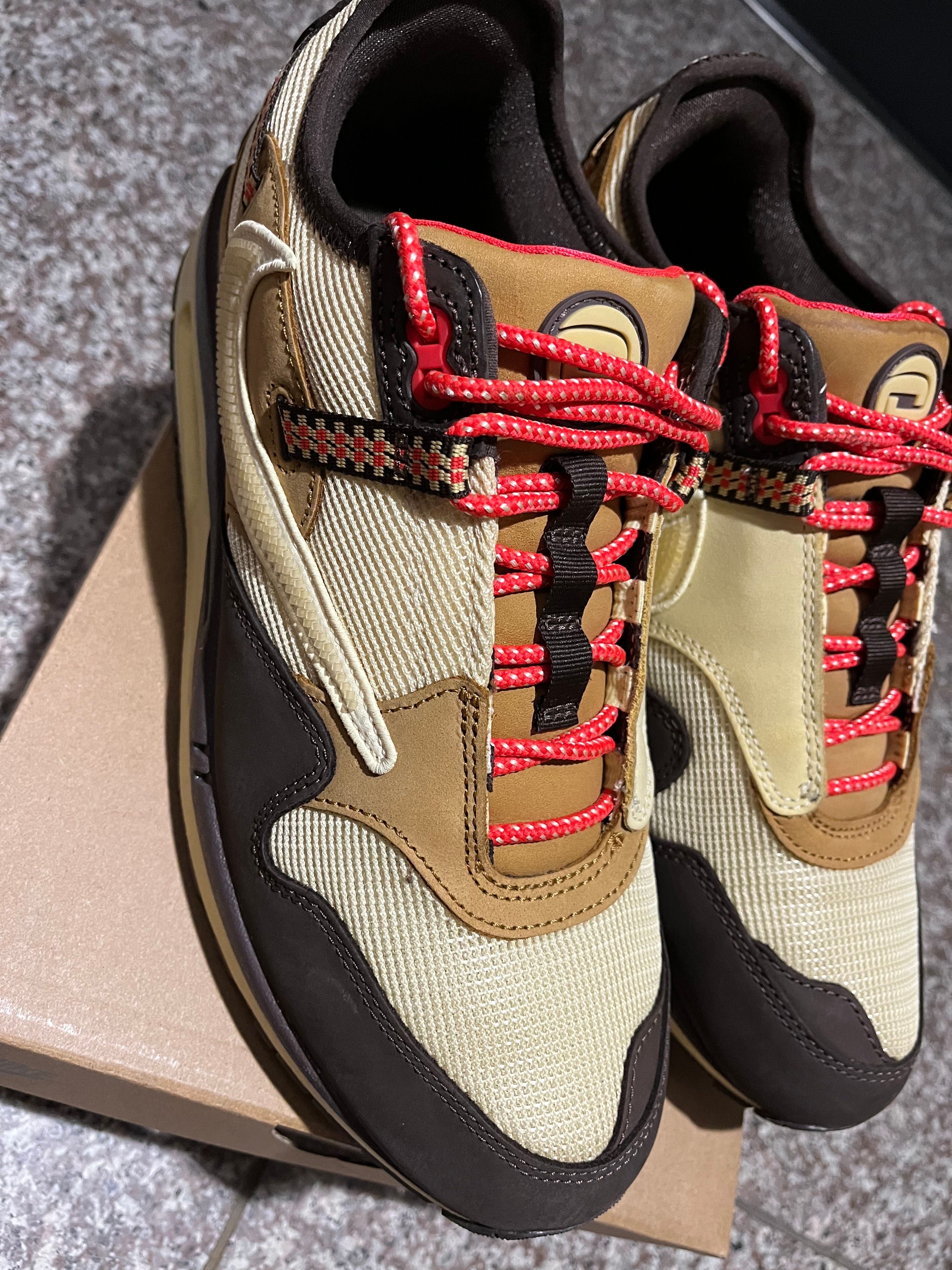 Travis Scott × Nike Air Max 1 "CACT.US Brown"
