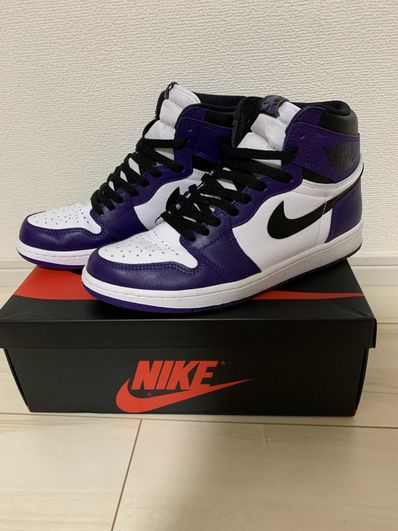 Nike Air Jordan 1 Retro High OG "Court Purple White/Black" (2020)