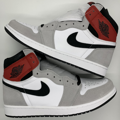Nike Air Jordan 1 High OG "White/Black/Light Smoke Grey"