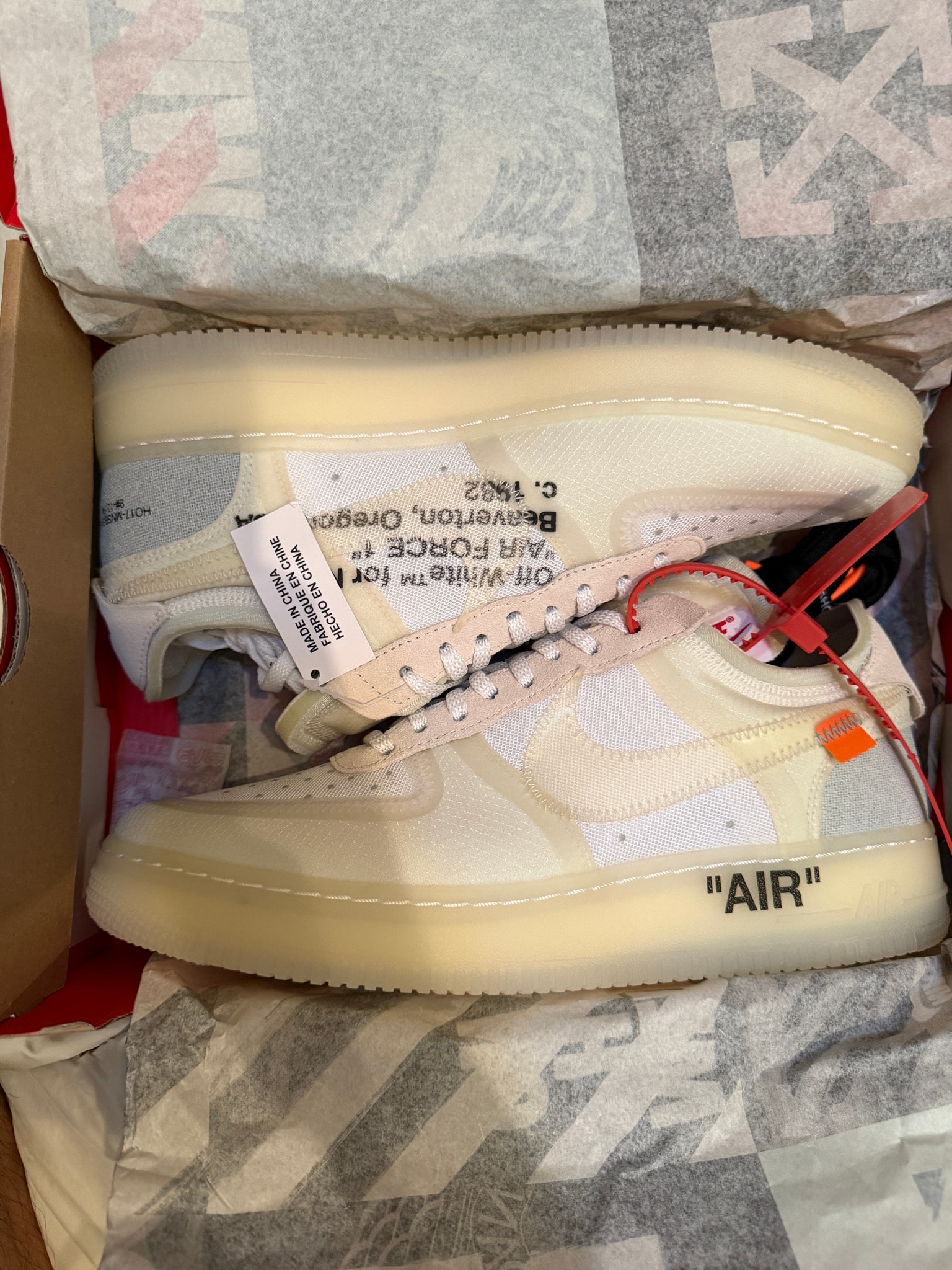 Off-White × Nike The Ten Air Force 1 Low "White"