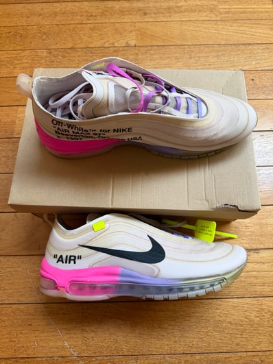Off-White × Nike Air Max 97 "Elemental Rose"