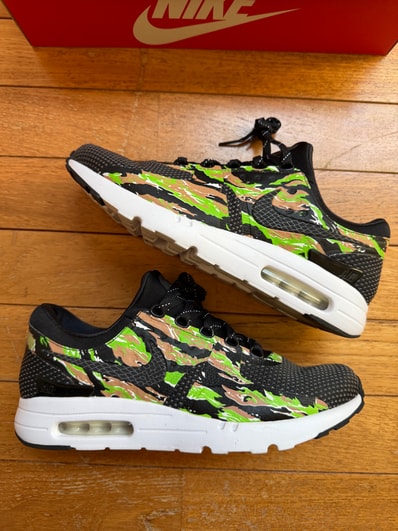 atmos × Nike Air Max Zero "Tiger Camo/Safari" (NIKEiD)