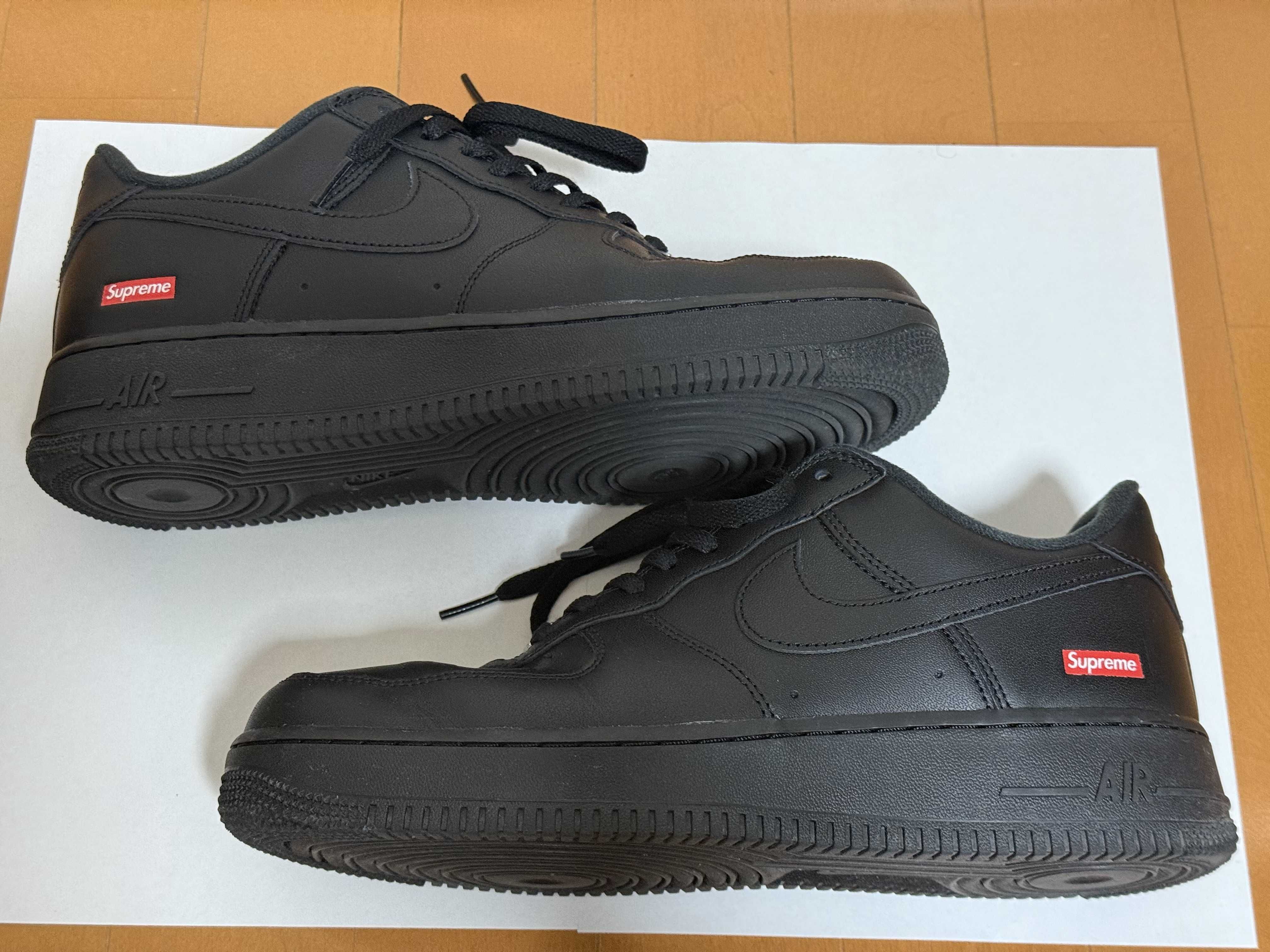Supreme × Nike Air Force 1 Low "Black"