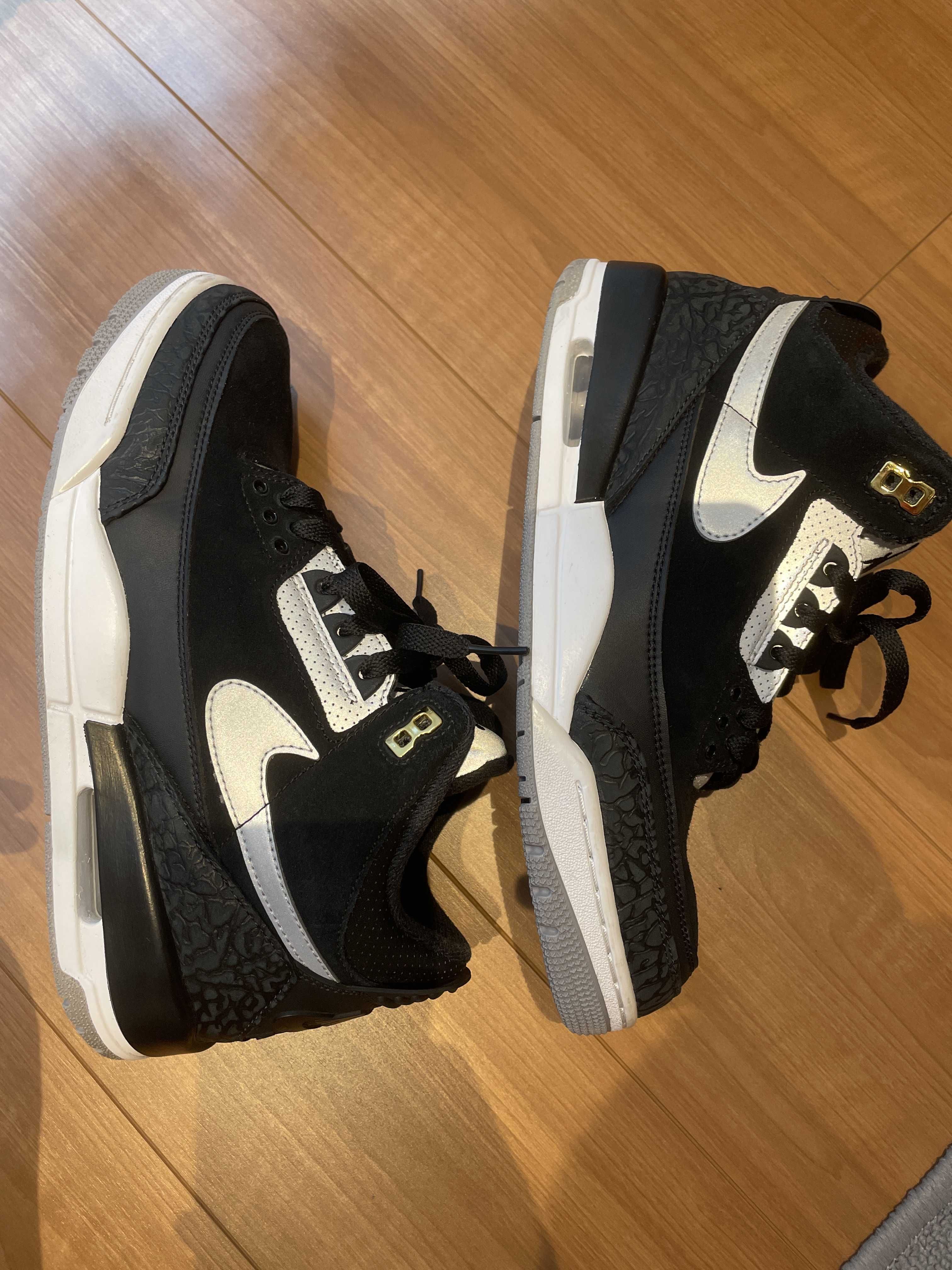 Nike Air Jordan 3 Retro Tinker "Black/Cement Grey"