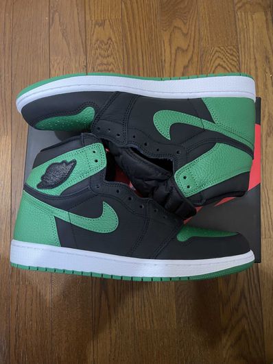 Nike Air Jordan 1 Retro High OG "Black/Pine Green" (2020)