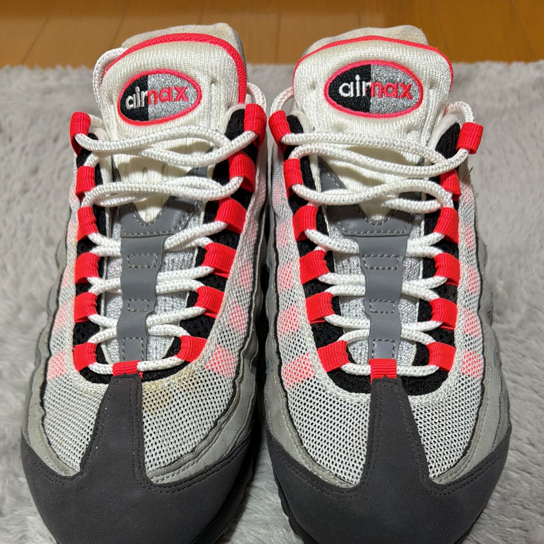 Nike Air Max 95 OG "White/Solar Red"