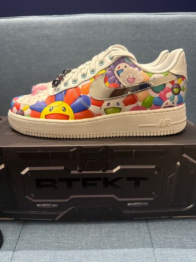 RTFKT × Nike Air Force 1 "Murakami Drip"