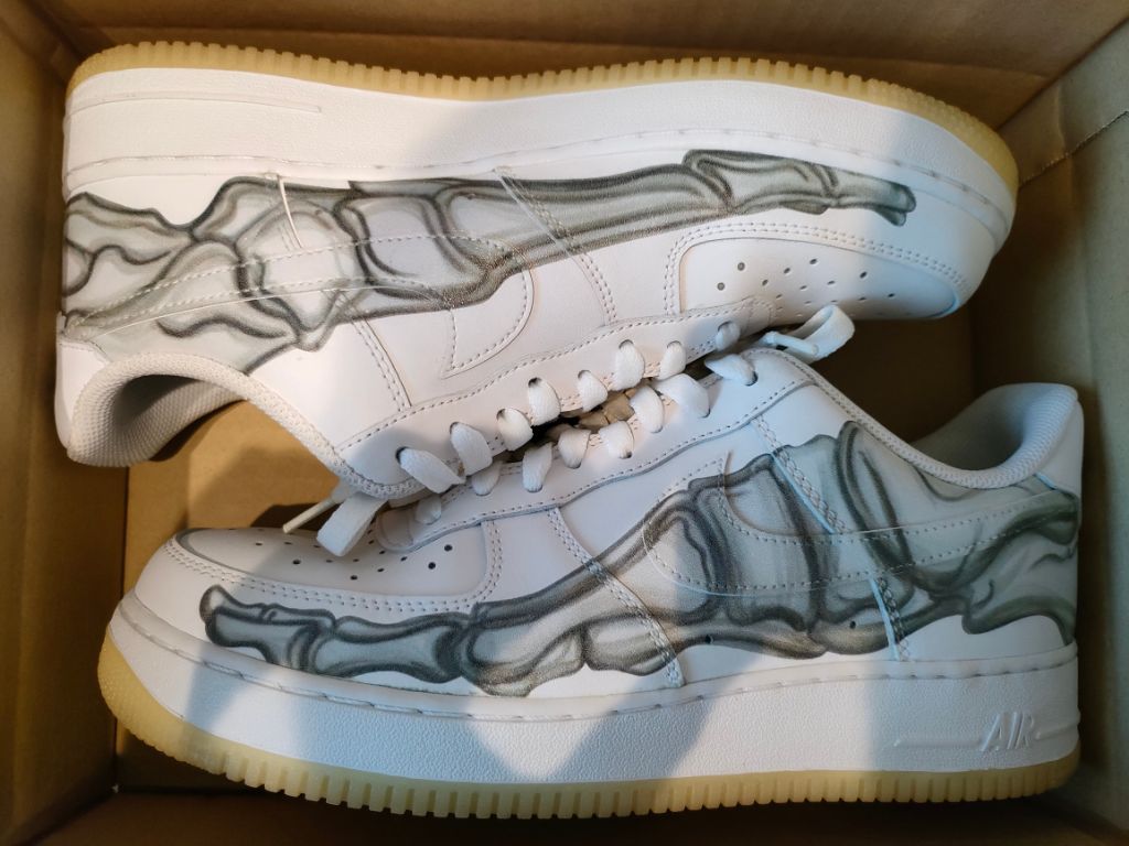 Nike Air Force 1 Low "White Skeleton"