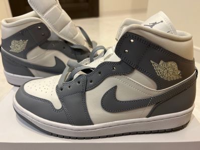 Nike Women's Air Jordan 1 Mid "Grey/Sail"