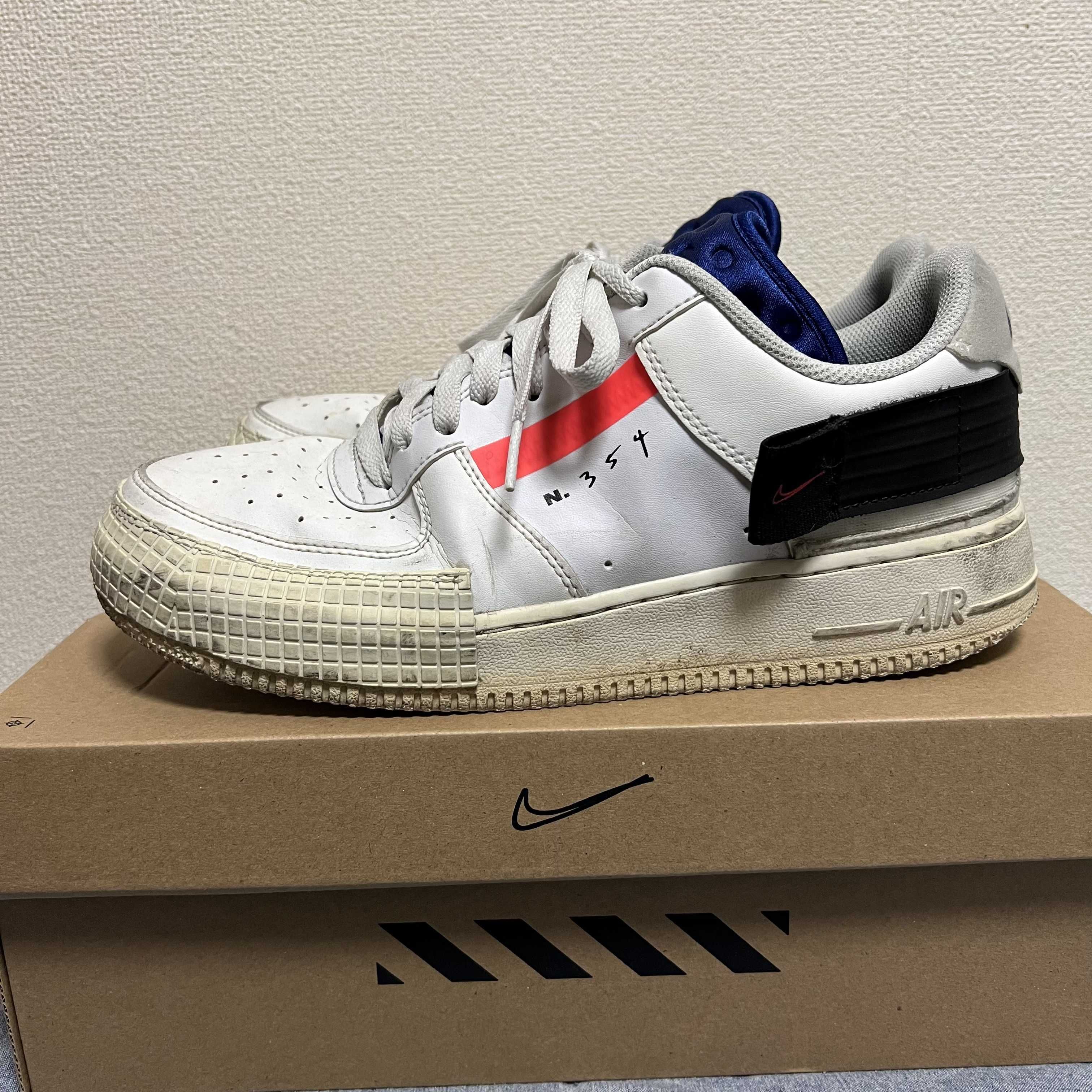 Nike Air Force 1 Low Type "Summit White/Red Orbit/White/Black"