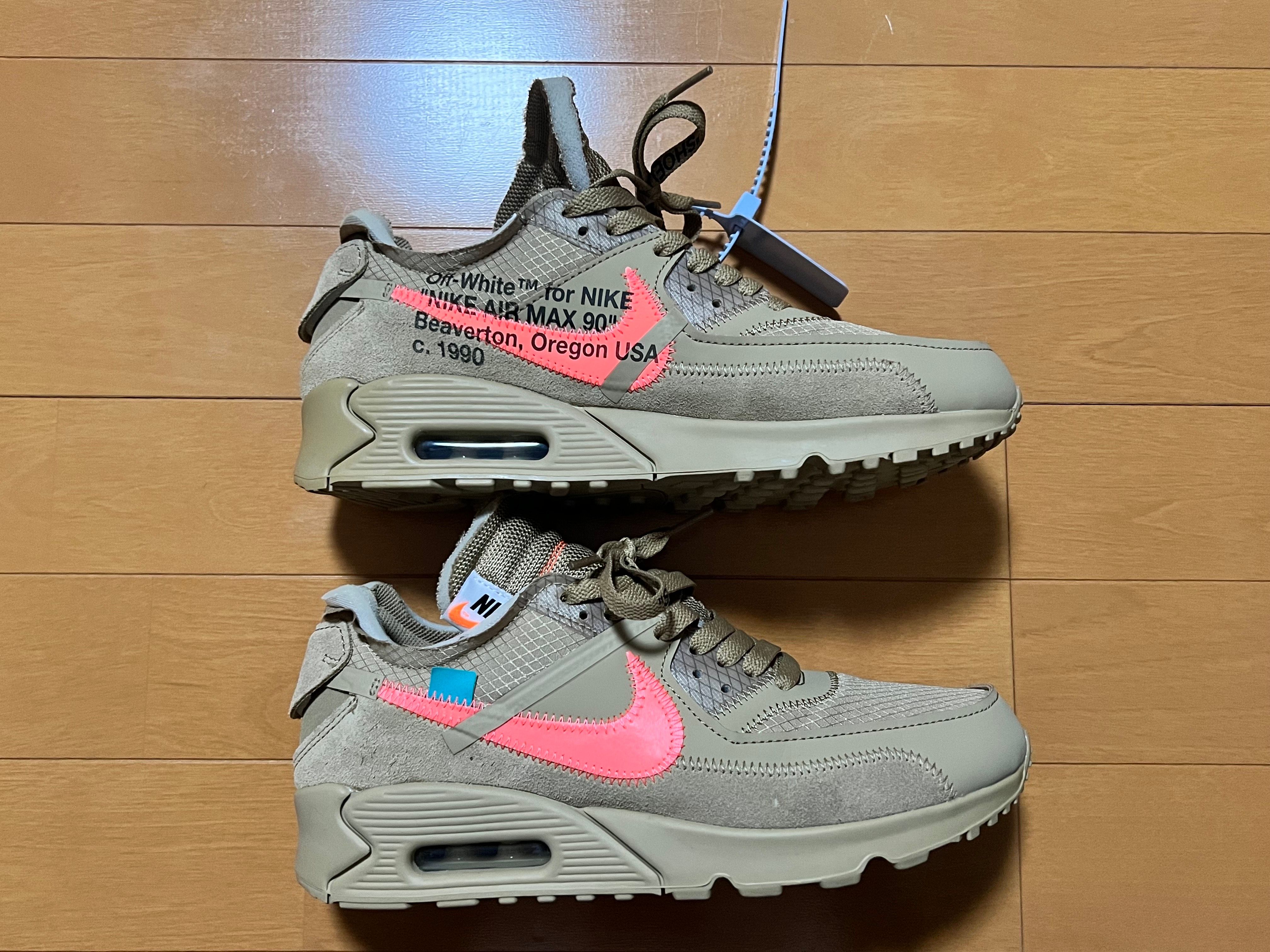 Off-White × Nike Air Max 90 "Desert Ore"